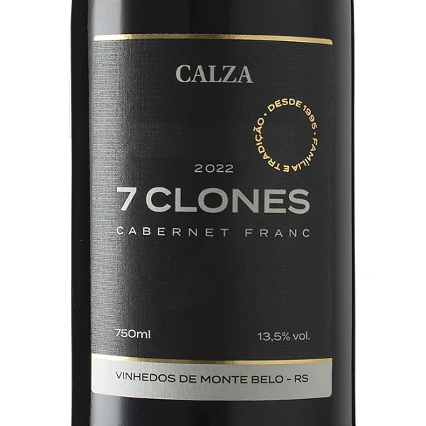 Vinho Calza 7 Clones Cabernet Franc