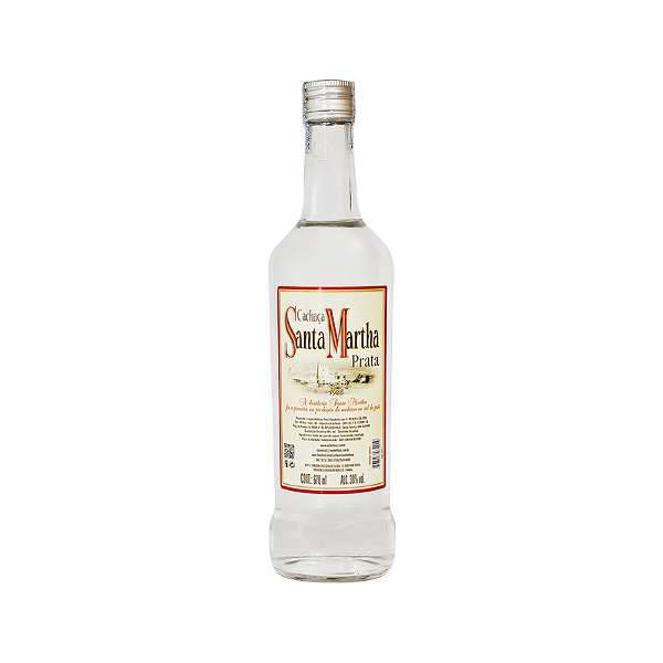 Cachaça Prata Santa Martha 670ml