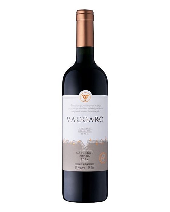 Vinho Vaccaro Cabernet Franc