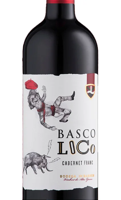 Vinho Bodega Iribarrem Basco Loco Cabernet Franc