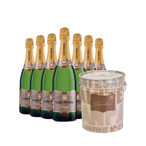Balde Espumante Casa Perini Brut c/7un