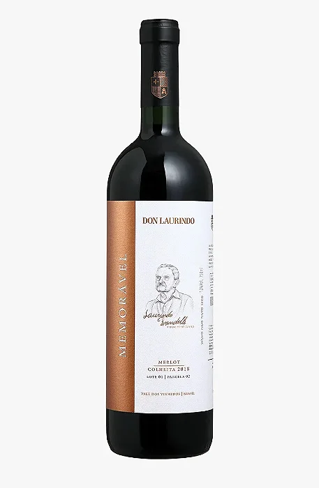 Vinho Don Laurindo Memorável Merlot Safra 2020 750ml