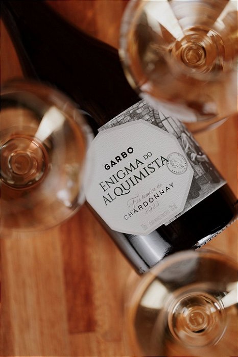 Vinho Garbo Enigma do Alquimista Chardonnay