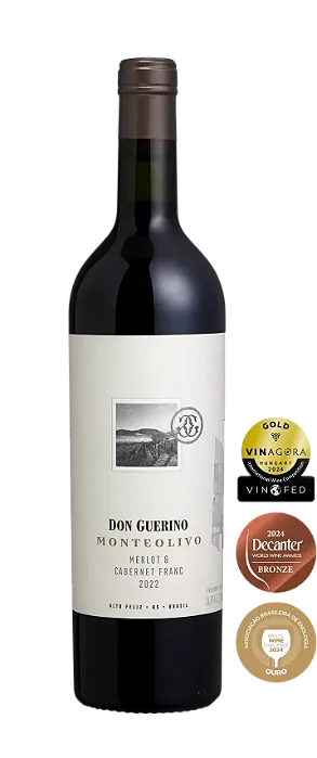 Vinho Don Guerino Monteolivo Merlot & Franc 750ml