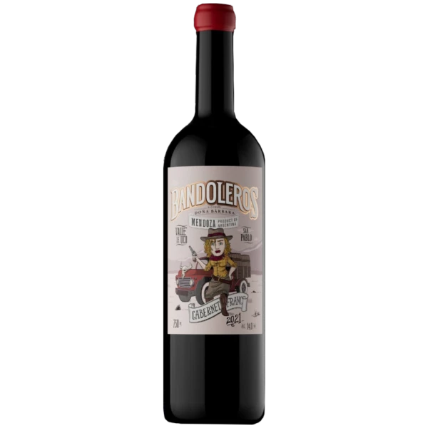 Vinho Bandoleros Doña Bárbara Cabernet Franc 750ml