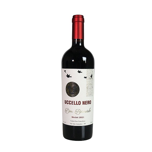 Vinho Dom Bernardo Uccello Nero Merlot