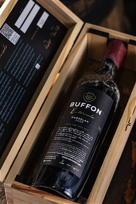 Vinho Buffon Enterrado Marselan 24 meses