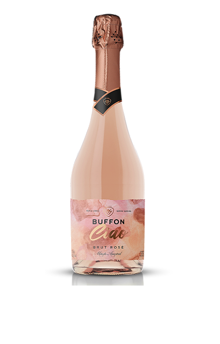Espumante Buffon CIAO Brut Rosé de Noir Ancestral