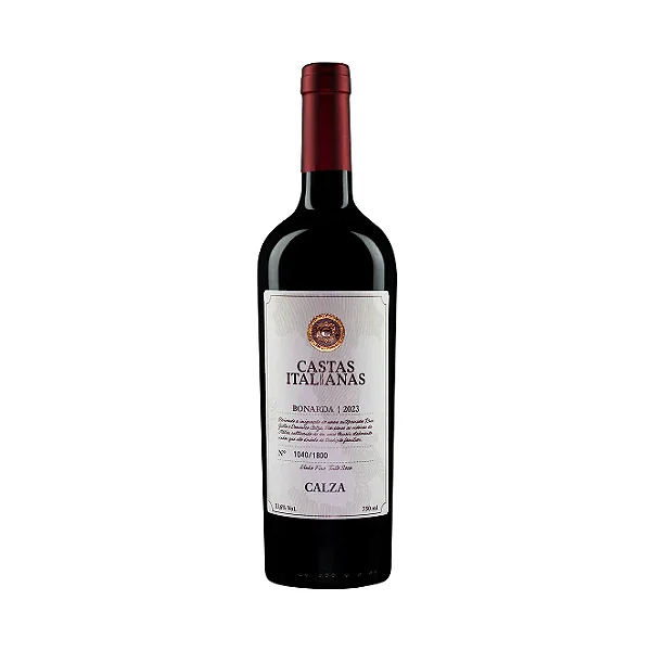 Vinho Calza Castas Italianas Bonarda
