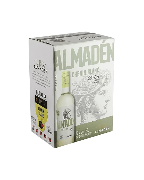 Vinho Almadén Chenin Blanc Bag-In-Box 5L