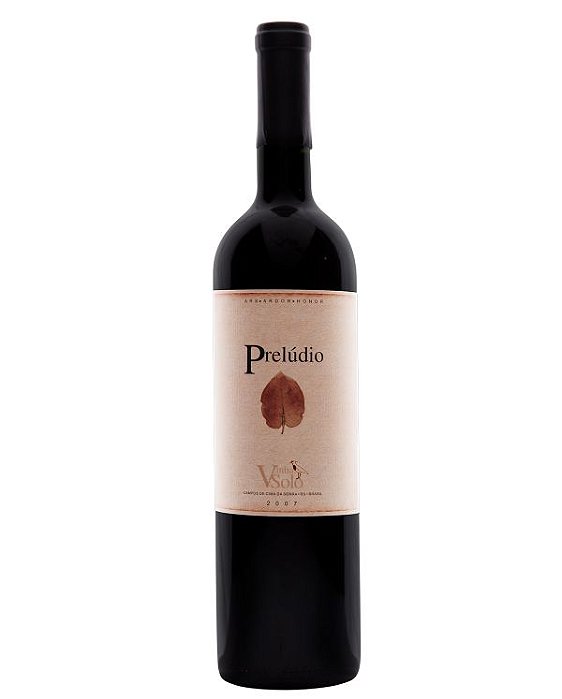 Vinho Vinha Solo Prelúdio 2007