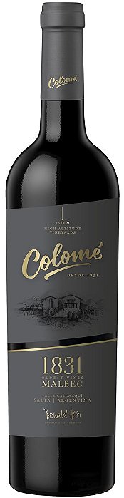 Vinho Colomé Malbec 1831 Oldest Vines
