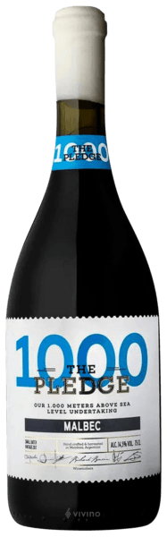 Vinho The Pledge 1000 Malbec