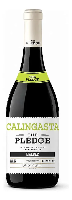 Vinho Argentino The Pledge Our Calingasta Malbec