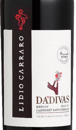 Vinho Lídio Carraro Dádivas Merlot Cabernet Sauvignon