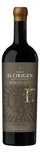 Vinho Finca El Origem Single Lot Malbec