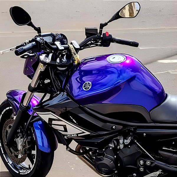 Tinta Camaleão Poliéster Azul e Roxo "Star"