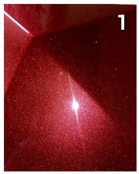 Tinta vermelho Poliéster Perolizado