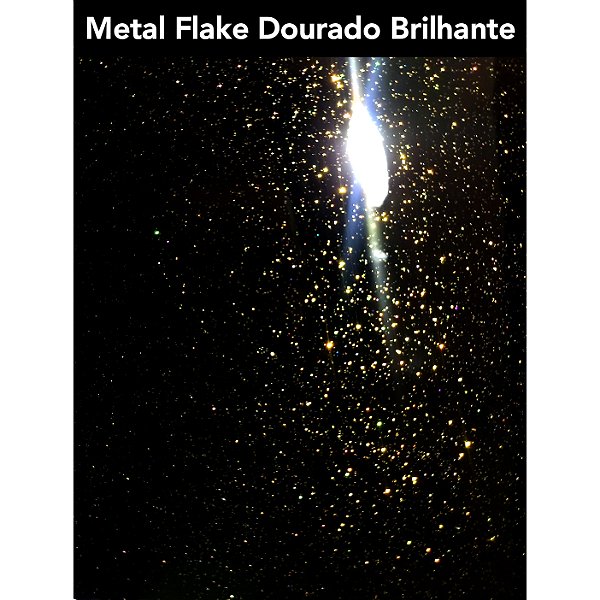 metal flake dourado poliester automotivo