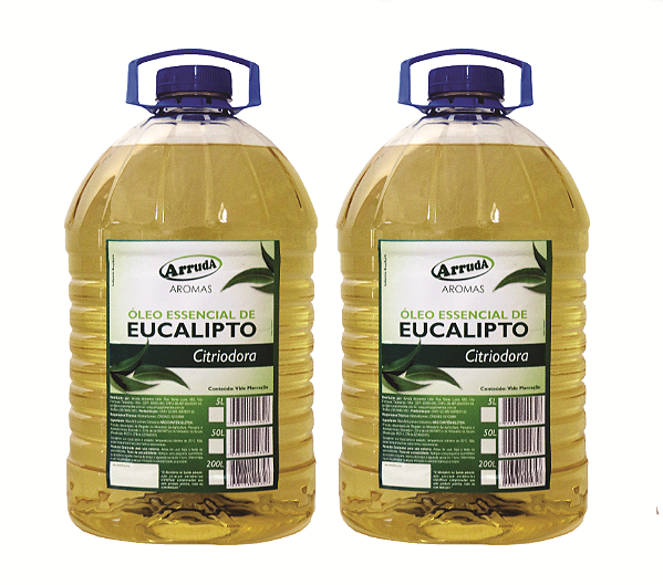 Combo Óleo Essencial de Eucalipto Citriodora 2x5L