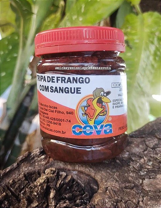 Tripa de frango com sangue CEVA 120g