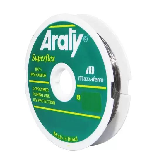 Linha Monofilamento MAZZAFERRO - Araty Nº 0.25 100m