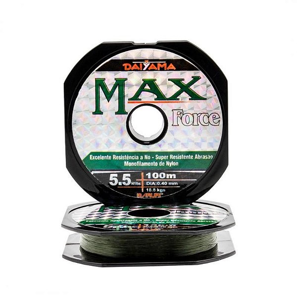 Linha Max force - Daiyama 0.33mm 100m