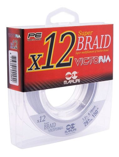 Linha Multifilamento x12 MARURI - Victoria  N 0.27mm 150m