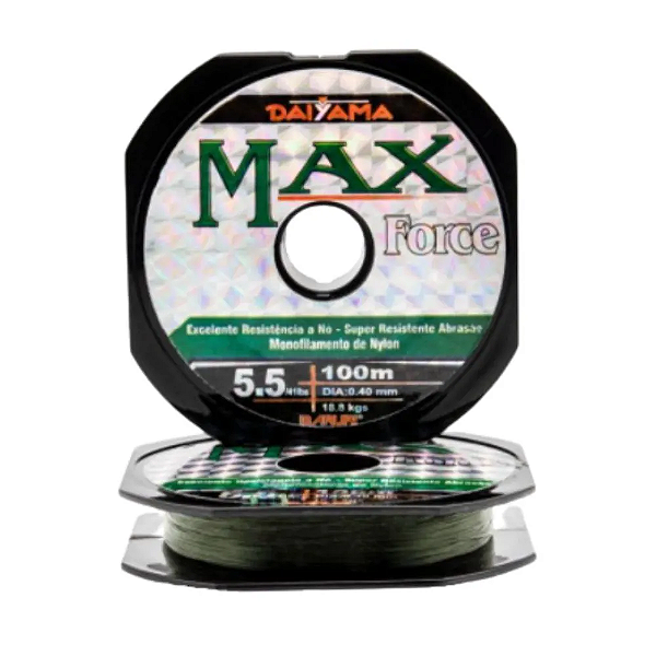 Linha Max force - Daiyama 0.37mm 100m