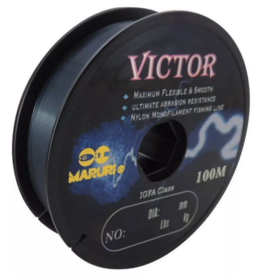 Linha Monofilamento Maruri Victor 0,370mm 21,34lb - 100m
