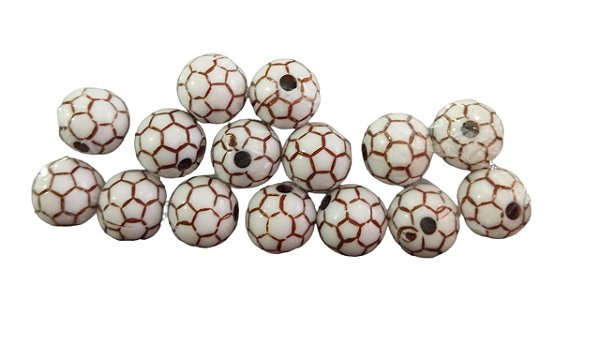 Miçanga Bola Futebol 9MM JR - 15un