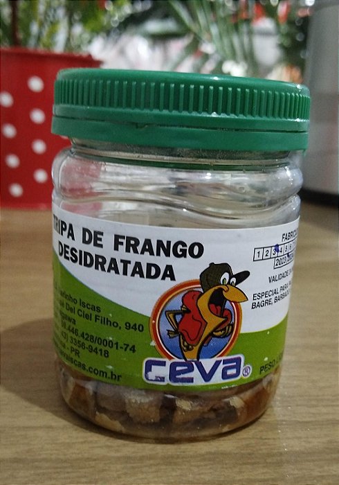 Tripa de frango Desidratada CEVA 120g