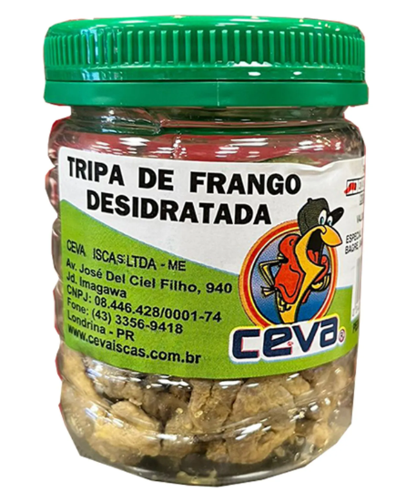 Tripa de frango Desidratada CEVA 120g