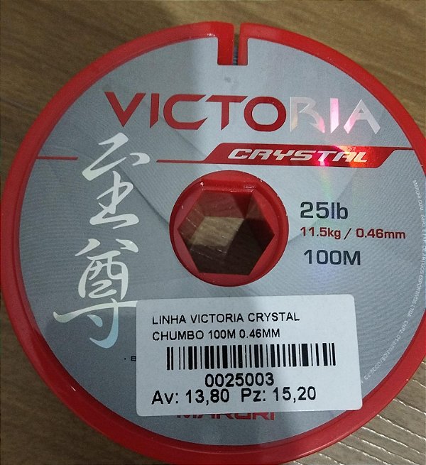 Linha victoria Crystal  -100m 0.48mm