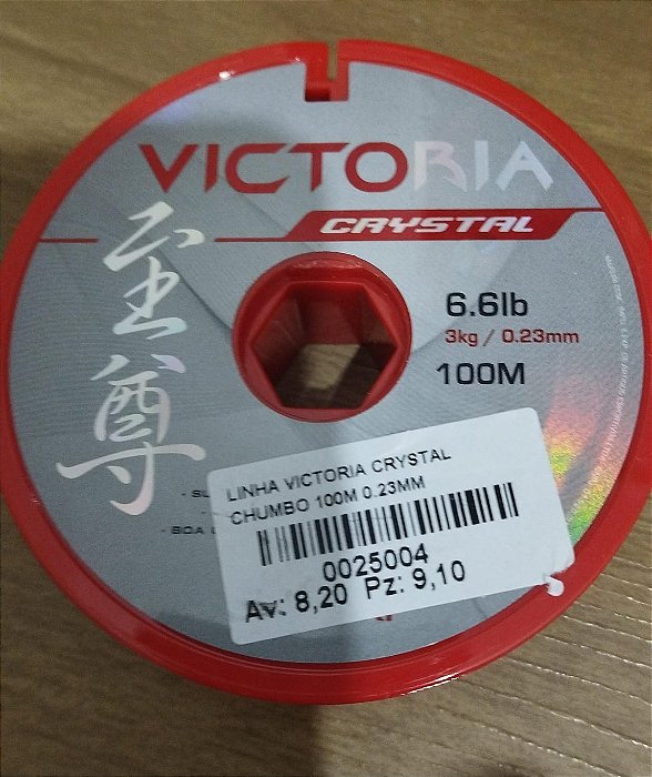 Linha victoria Crystal  -100m 0.23mm