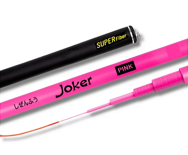 Vara Telescópica Maruri Joker Rosa 2,70m