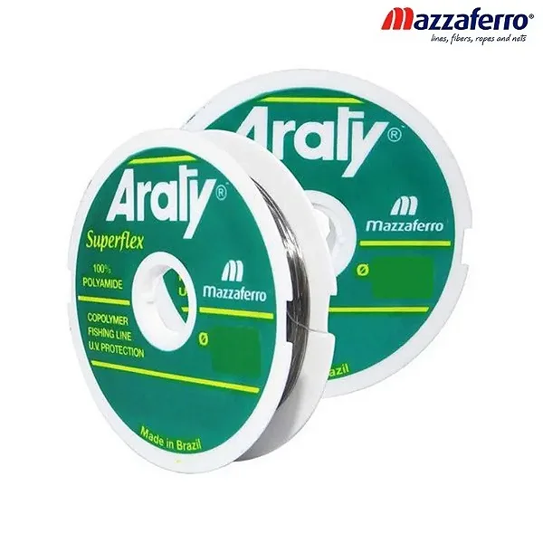 Linha Mono. Araty 0.40mm 20.7lbs 100m