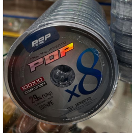 Linha Multifilamento Pop 8x 0,24 mm 100 MT