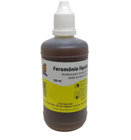 Feromônio Líquido (atrativo Para Peixes) Ceva Iscas - 100ml