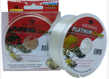 Linha Platinum Carbon Ottoni 0.45mm 200M