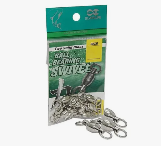 Girador Rolamentado Maruri Ball Bearing Swivel N°06 Com 10un