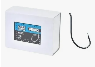 Anzol Maruseigo Nickel Marine Sports Nº 14 Caixa 100 Peças