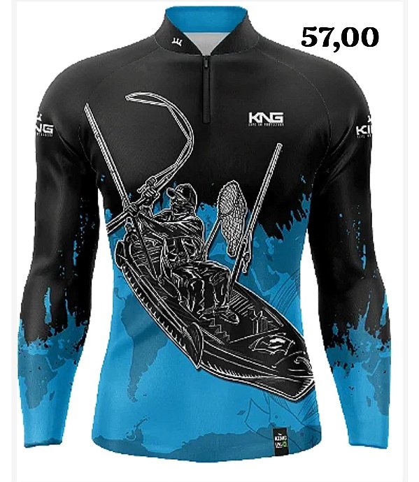 Camisa de Pesca King Tam. M