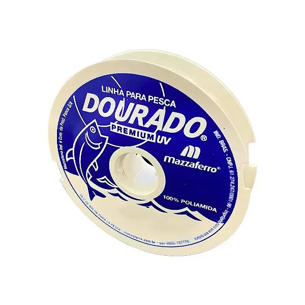 Linha Nylon - DOURADO premium 0.70mm 100m