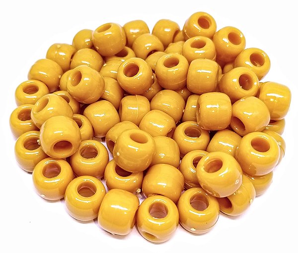 Miçanga Balao Amarelo 9MM JR - 15un