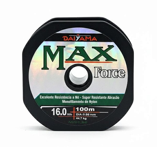 Linha Max force - Daiyama 0.66mm 100m