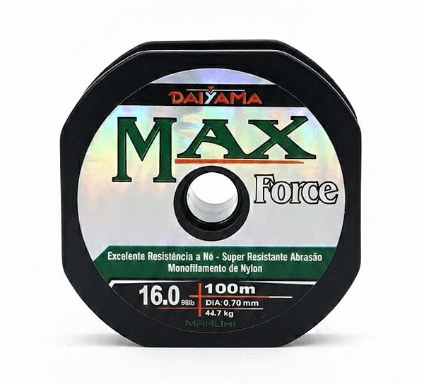 Linha Max force - Daiyama 0.70mm 100m