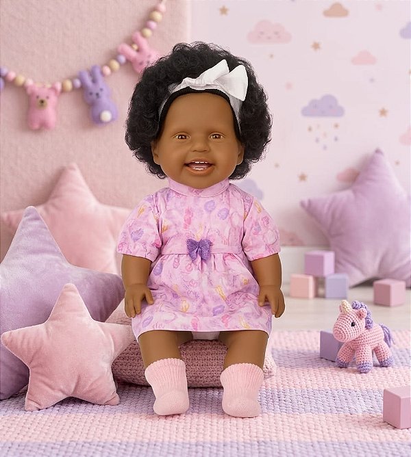 Boneca Bebê Toca Músicas Collection By Milk