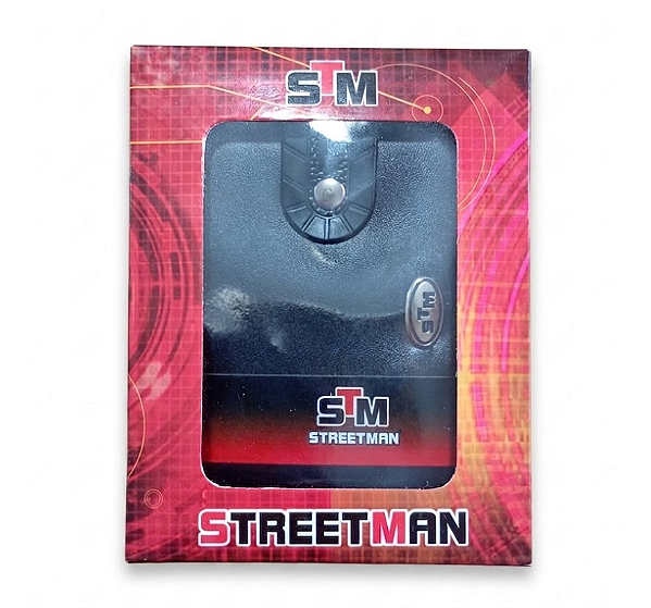 Carteira Masculina Streetman 10x12cm Preta