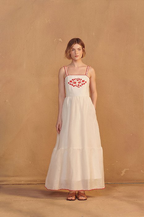 VESTIDO ANNE BORDADO